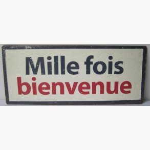 Sign, French
