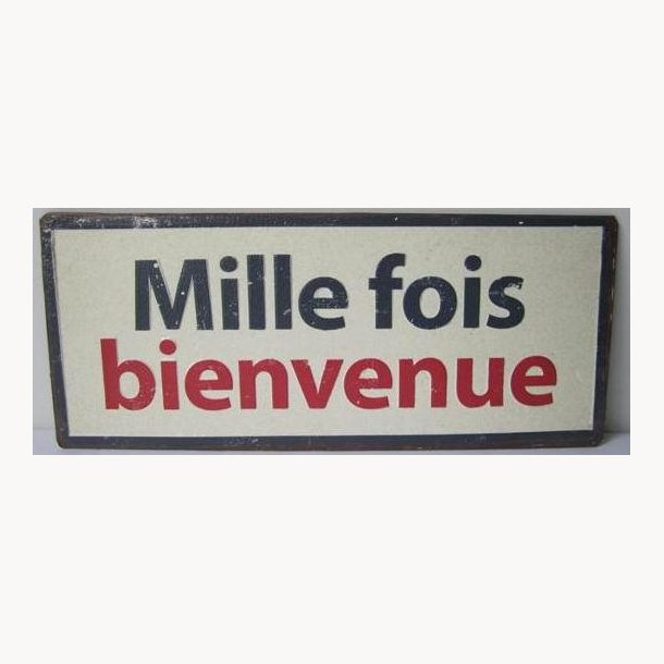 Sign, French