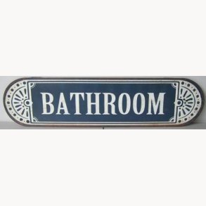 Sign - Bathroom