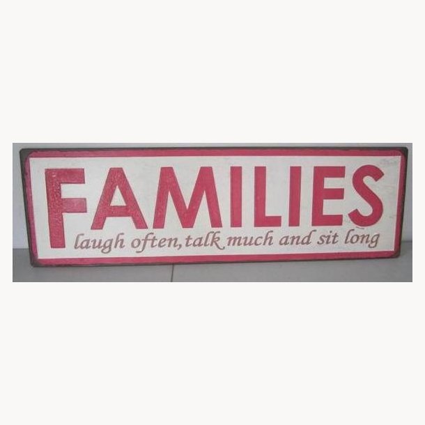 Sign, 2D - Families