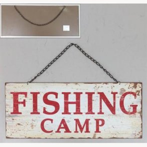 Sign - fishing camp