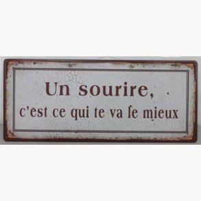 Sign, French