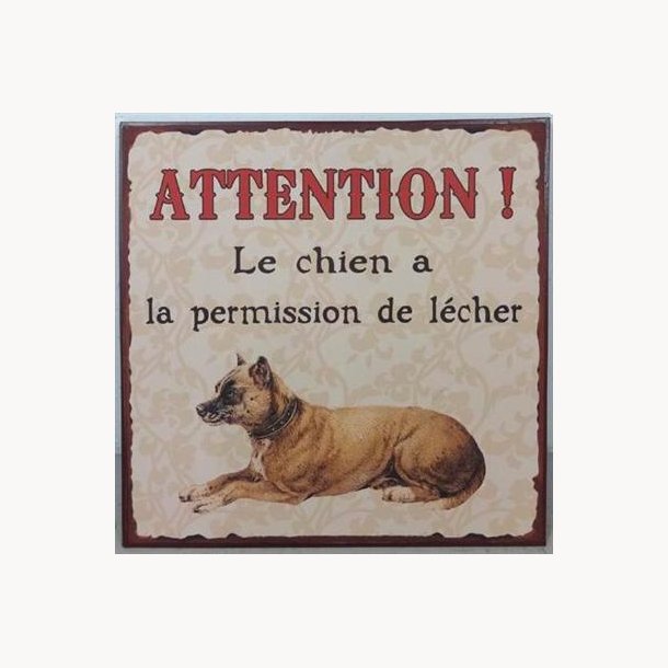 Sign, French