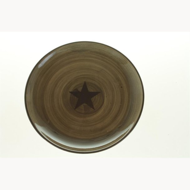 Plate with a star