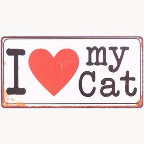 Magnet - I love my cat
