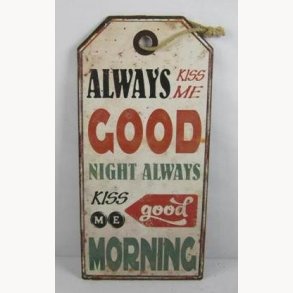 Sign - Always kiss me