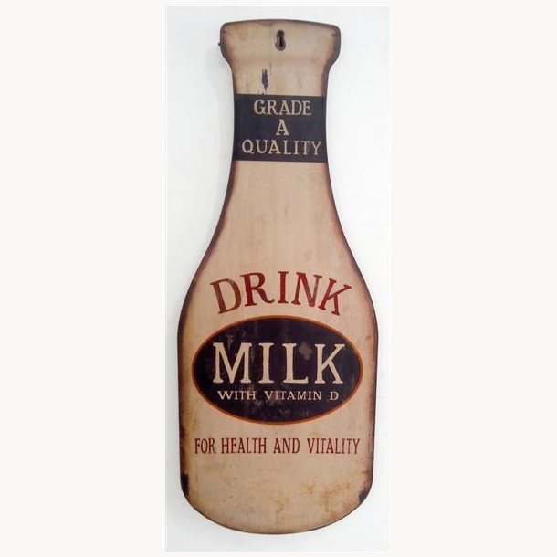 Sign - Drink milk