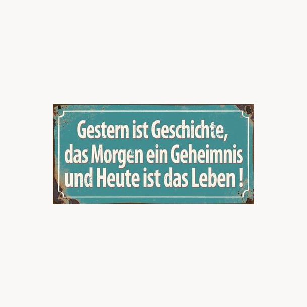 Magnet - Gestern ist geschichte, das morgeen ein geheimnis...