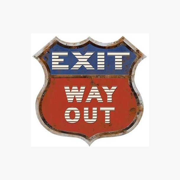 Sign - Exit