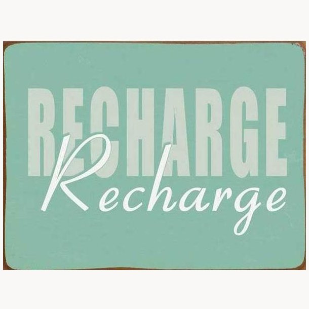 Sign - Recharge