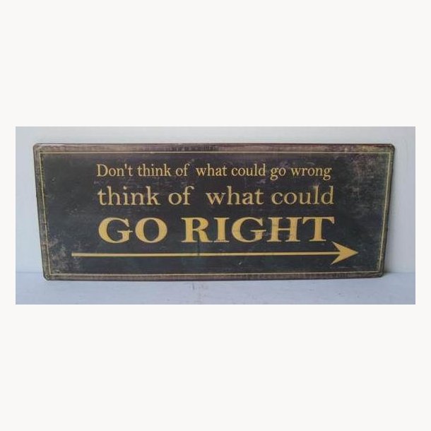 Sign, 2D - Go Right