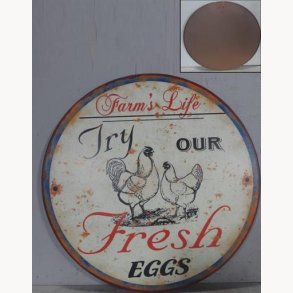 Sign - Fresh eggs