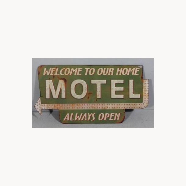 Sign, 2D - Motel