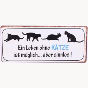 Sign - Katze