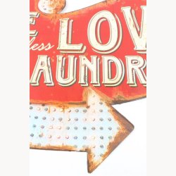 Skilt - The home has endless love and laundry