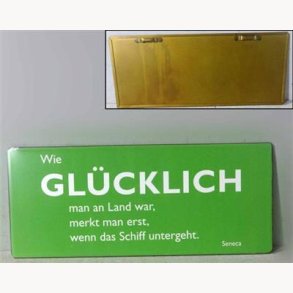 Sign - Glücklich