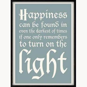 Picture with frame - Happiness