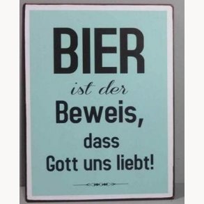 Sign - Bier
