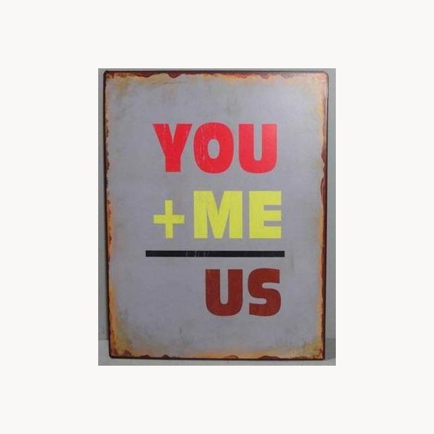 Sign - You + Me