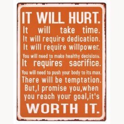 Skilt - It will hurt