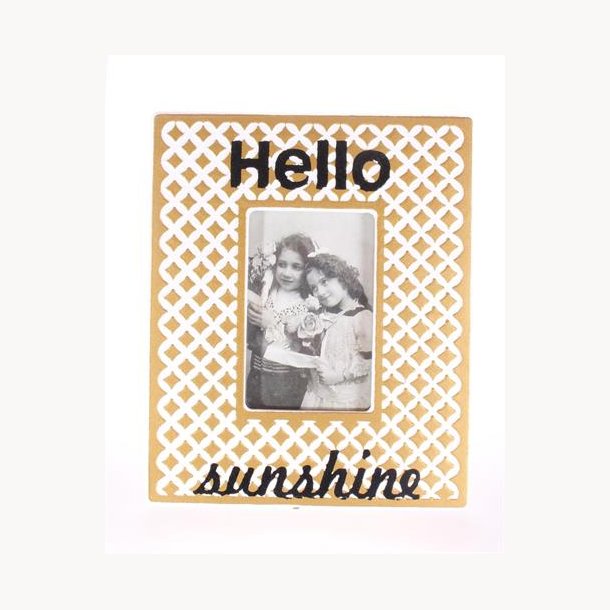 Billedramme - Hello sunshine