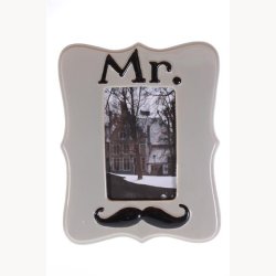 Pictureframe in ceramic - Mr. Mustage