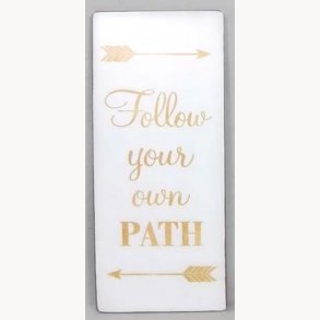 Skilt - follow you'r own path