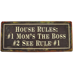 Sign - House rules
