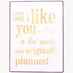 Skilt - Turns out i like you...