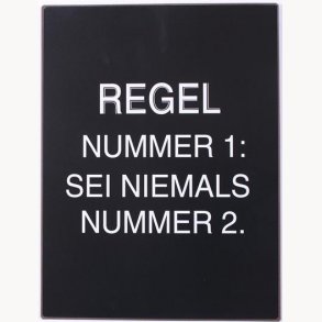 Sign - Regel...