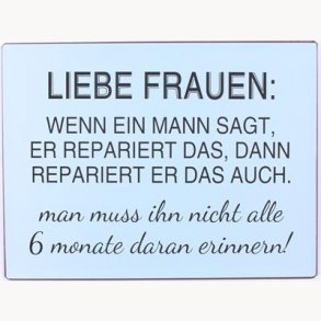 Sign - Liebe frauen: