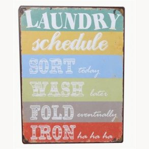 Sign - Laundry