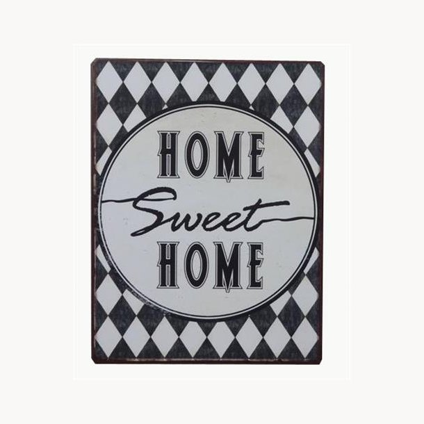 Skilt - Home sweet home