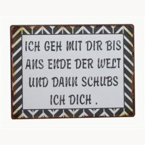 Sign - Ich geh mit dir bis...