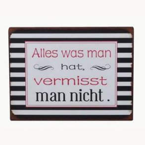 Sign - Alles was man hat vermisst man nicht