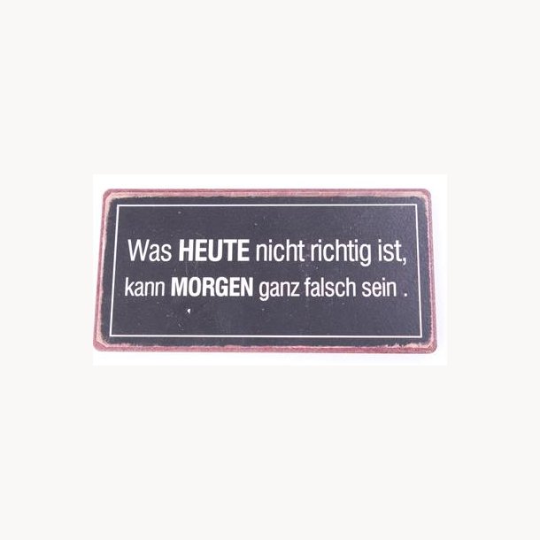 Magnet - Was heute nicht richtig ist...