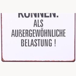 Skilt - Es gibt menschen die sollte man von...