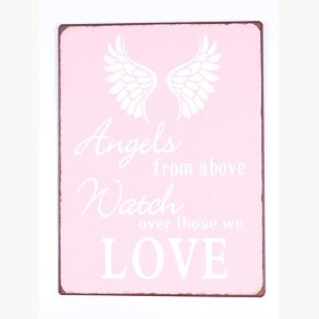 Sign - Angels from above, watch over those we love