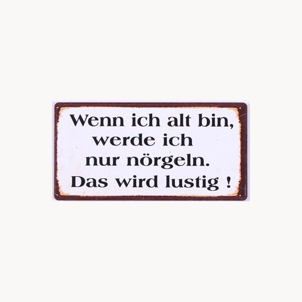 Magnet - Wenn ich alt bin, werde ich nur...