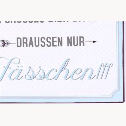 Skilt - Ein grosses bier bitte....