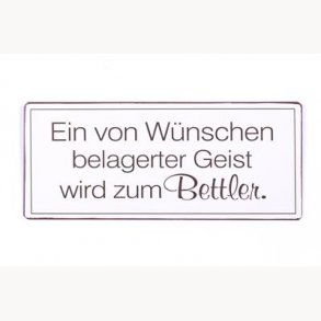 Skilt - Ein von wünschen...