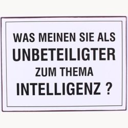 Skilt - Was meinen sie als unbeteiligter ...