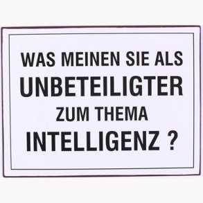 Sign - Was meinen sie als unbeteiligter ...