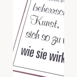 Skilt - nur frauen beherrschen...