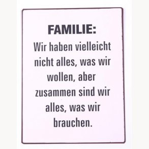 Sign - Familie: