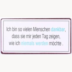 Magnet - Ich bin vielen menschen dankbar...