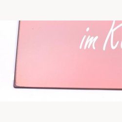 Skilt - Manchmal warten...