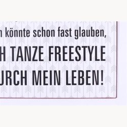 Skilt - Ich fliege so oft auf die fresse...