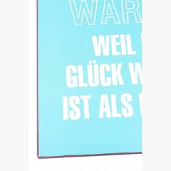 Skilt - Es gibt menschen die haben einfach eine andere