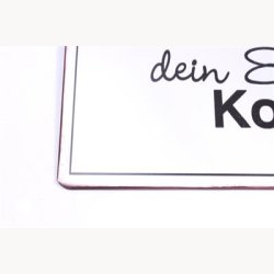 Skilt - Liebling dein essen steht im kochbuch...